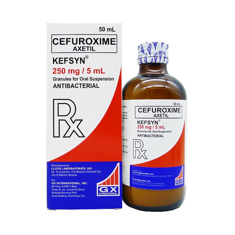 Cefuroxime 250mg/5ml Susp. 50ml (Exime Ds)